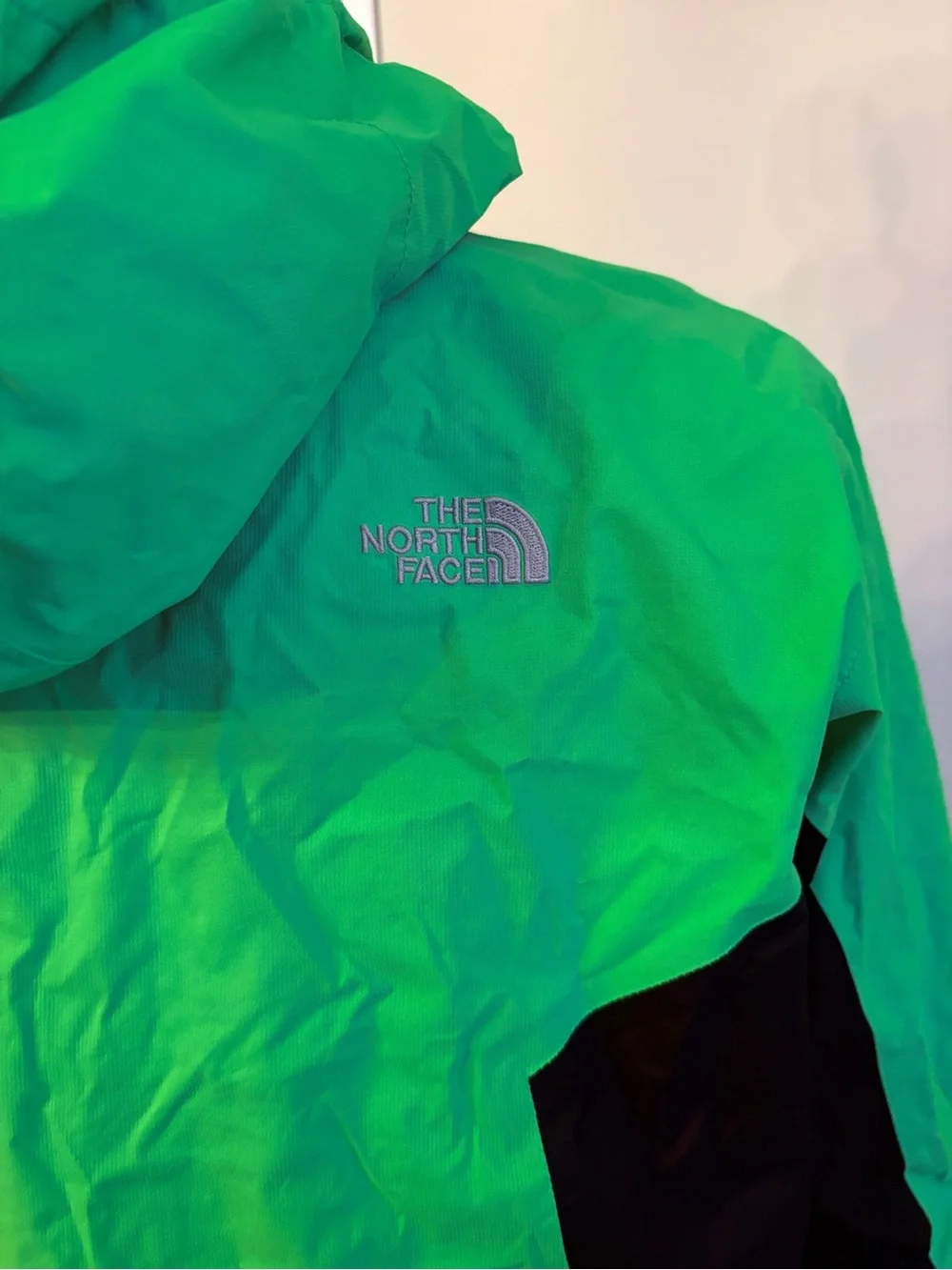 The North Face vibrant green